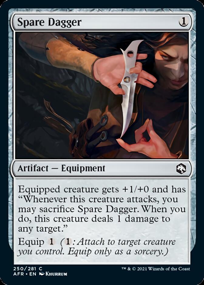 Spare Dagger [Dungeons & Dragons: Adventures in the Forgotten Realms] | Galactic Gamez