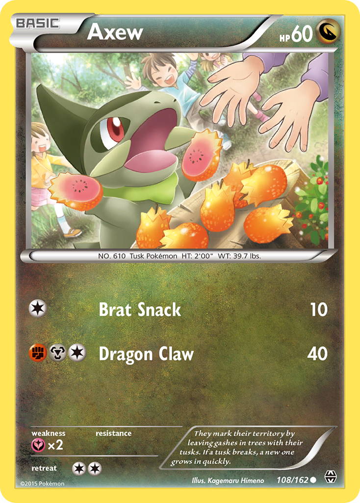 Axew (108/162) [XY: BREAKthrough] | Galactic Gamez