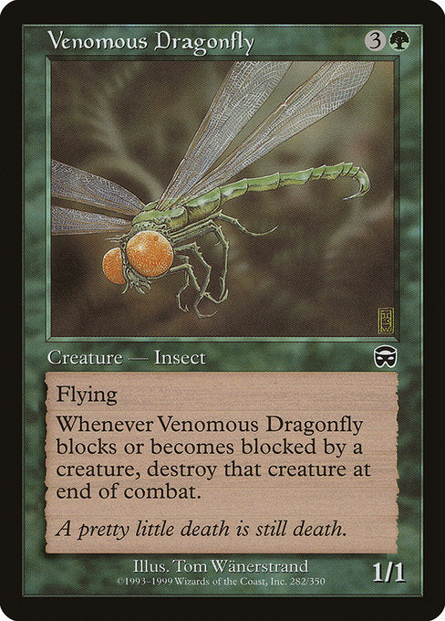 Venomous Dragonfly [Mercadian Masques] | Galactic Gamez