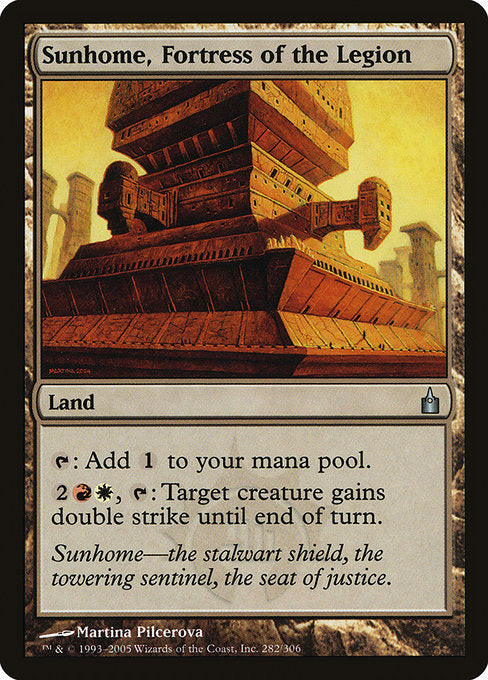 Sunhome, Fortress of the Legion [Ravnica: City of Guilds] | Galactic Gamez