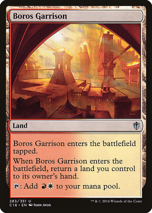 Boros Garrison [Commander 2016] | Galactic Gamez