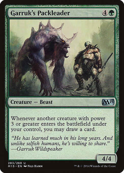 Garruk's Packleader [Magic 2015] | Galactic Gamez