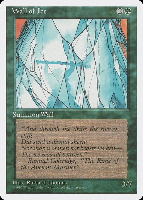 Wall of Ice [Fourth Edition] | Galactic Gamez