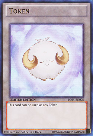 White Lamb Token [LC04-EN008] Ultra Rare | Galactic Gamez