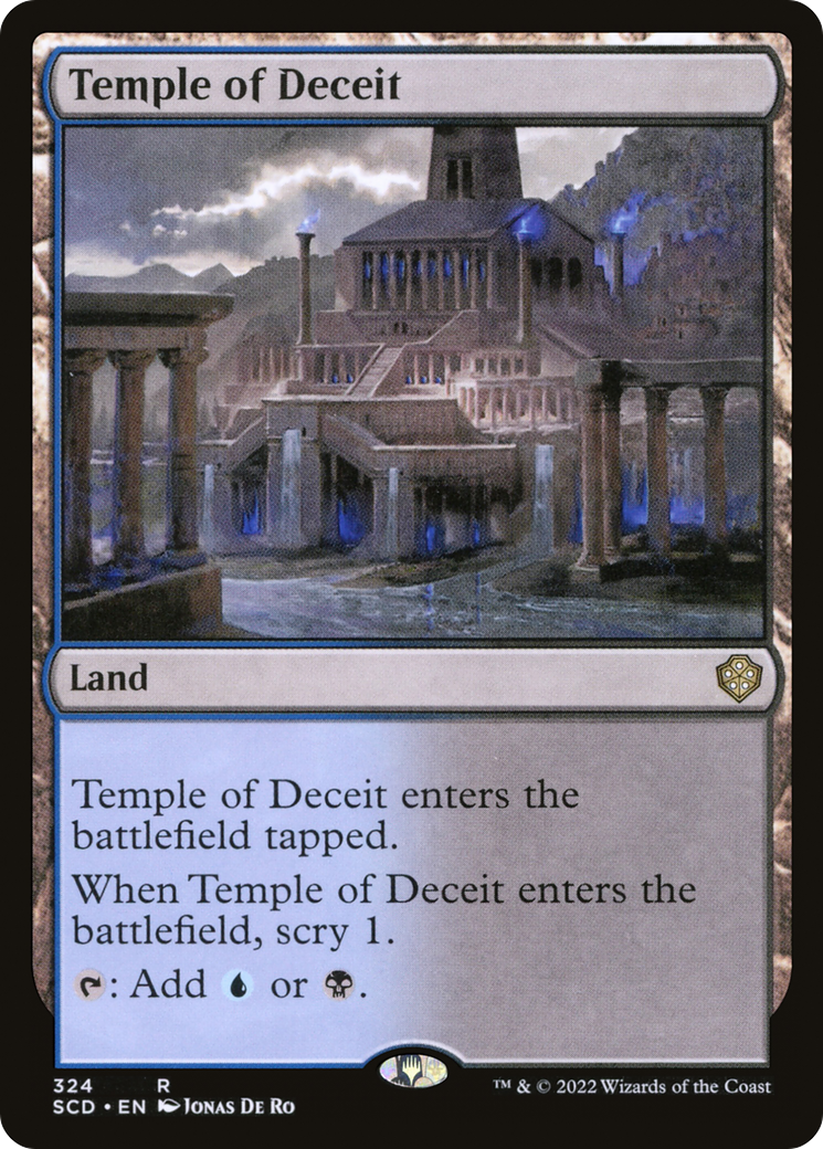 Temple of Deceit [Starter Commander Decks] | Galactic Gamez