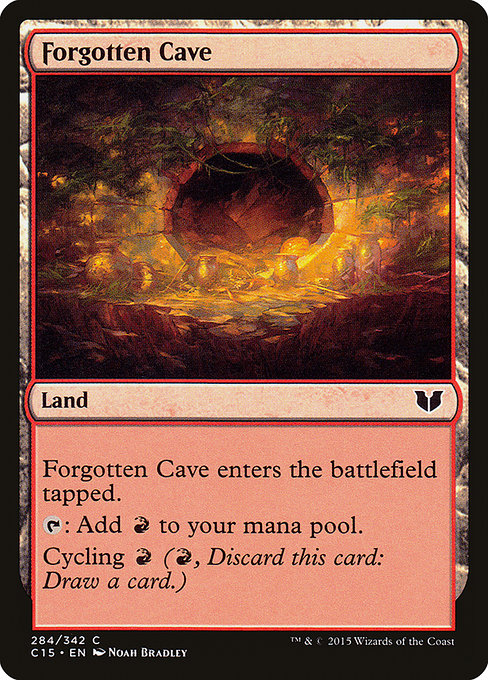 Forgotten Cave [Commander 2015] | Galactic Gamez