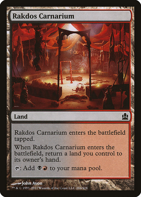 Rakdos Carnarium [Commander 2011] | Galactic Gamez