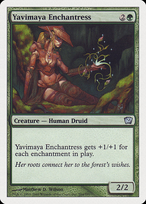 Yavimaya Enchantress [Ninth Edition] | Galactic Gamez