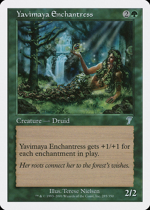 Yavimaya Enchantress [Seventh Edition] | Galactic Gamez