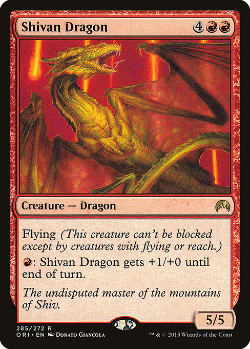 Shivan Dragon [Magic Origins] | Galactic Gamez
