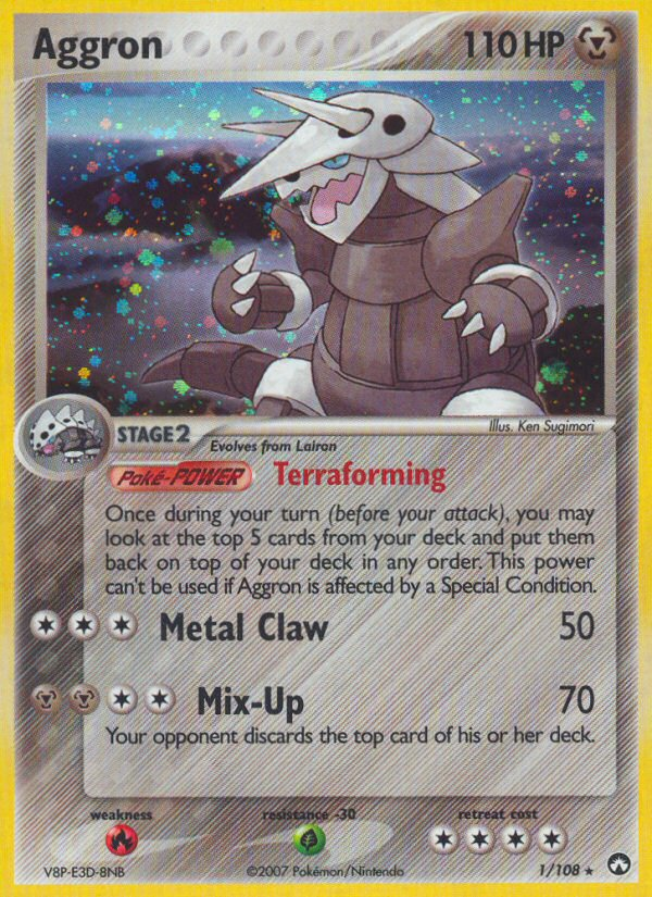 Aggron (1/108) [EX: Power Keepers] | Galactic Gamez