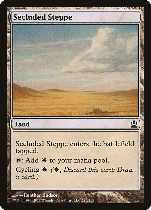 Secluded Steppe [Commander 2011] | Galactic Gamez