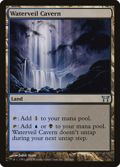 Waterveil Cavern [Champions of Kamigawa] | Galactic Gamez