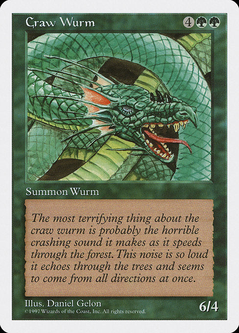 Craw Wurm [Fifth Edition] | Galactic Gamez