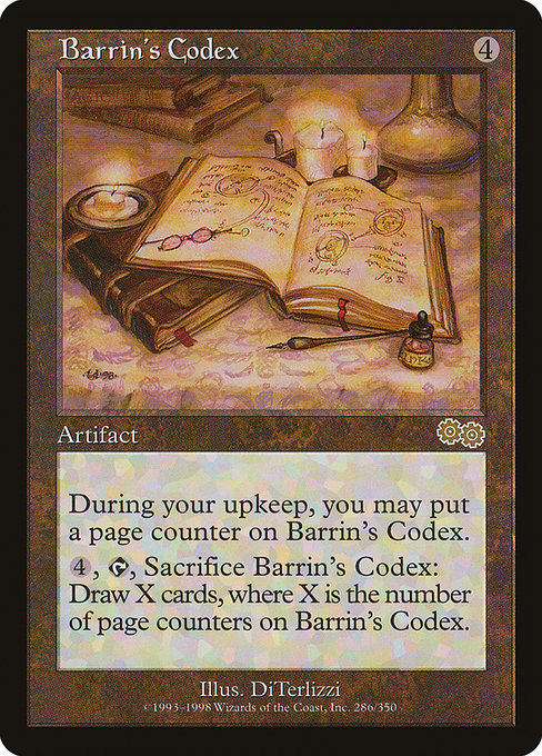 Barrin's Codex [Urza's Saga] | Galactic Gamez