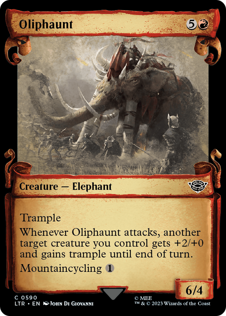 Oliphaunt [The Lord of the Rings: Tales of Middle-Earth Showcase Scrolls] | Galactic Gamez
