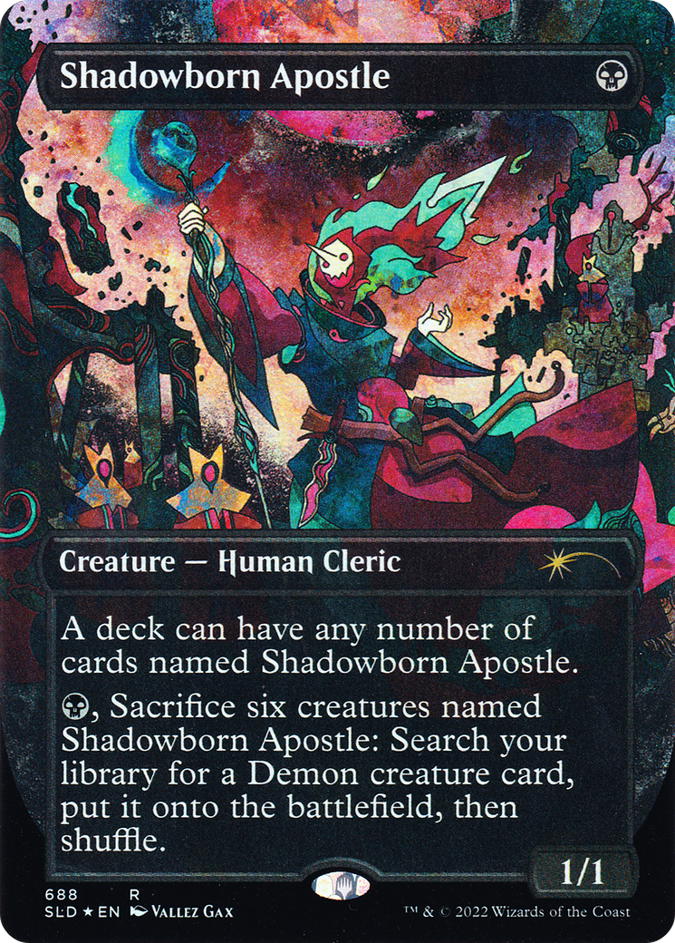 Shadowborn Apostle (688) (Borderless) [Secret Lair Drop Promos] | Galactic Gamez