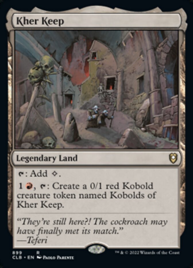 Kher Keep [Commander Legends: Battle for Baldur's Gate] | Galactic Gamez