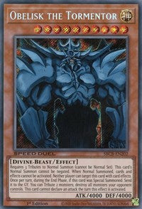 Obelisk the Tormentor [SBCB-EN202] Secret Rare | Galactic Gamez