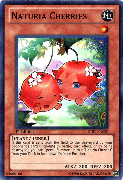 Naturia Cherries [STBL-EN030] Super Rare | Galactic Gamez