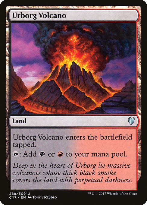 Urborg Volcano [Commander 2017] | Galactic Gamez