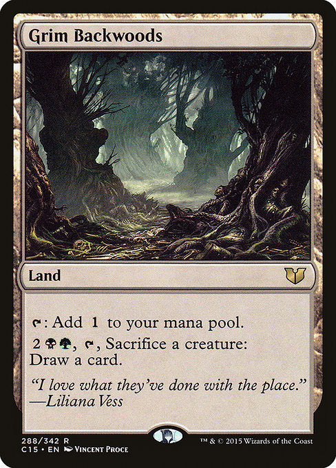 Grim Backwoods [Commander 2015] | Galactic Gamez