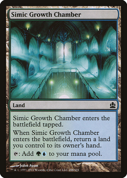 Simic Growth Chamber [Commander 2011] | Galactic Gamez