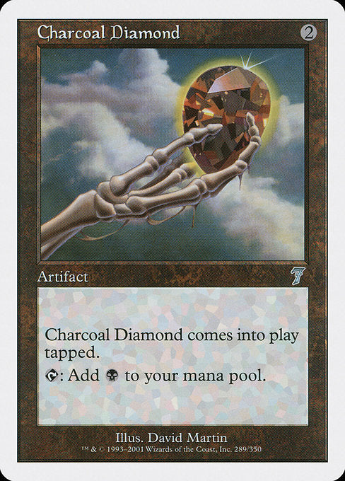 Charcoal Diamond [Seventh Edition] | Galactic Gamez