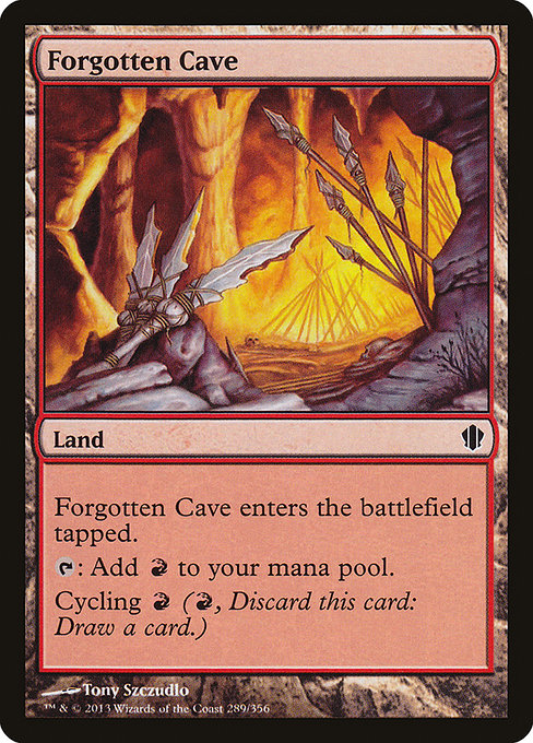 Forgotten Cave [Commander 2013] | Galactic Gamez