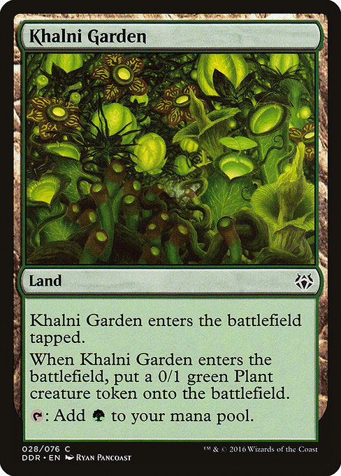 Khalni Garden [Duel Decks: Nissa vs. Ob Nixilis] | Galactic Gamez