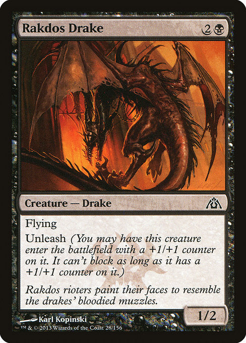 Rakdos Drake [Dragon's Maze] | Galactic Gamez