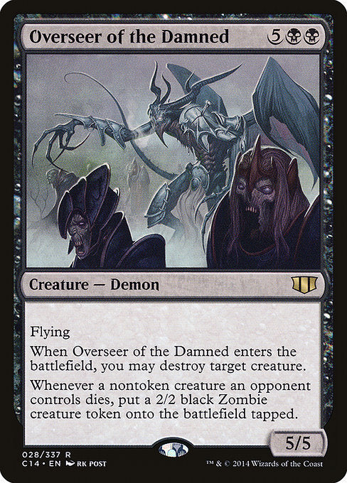 Overseer of the Damned [Commander 2014] | Galactic Gamez