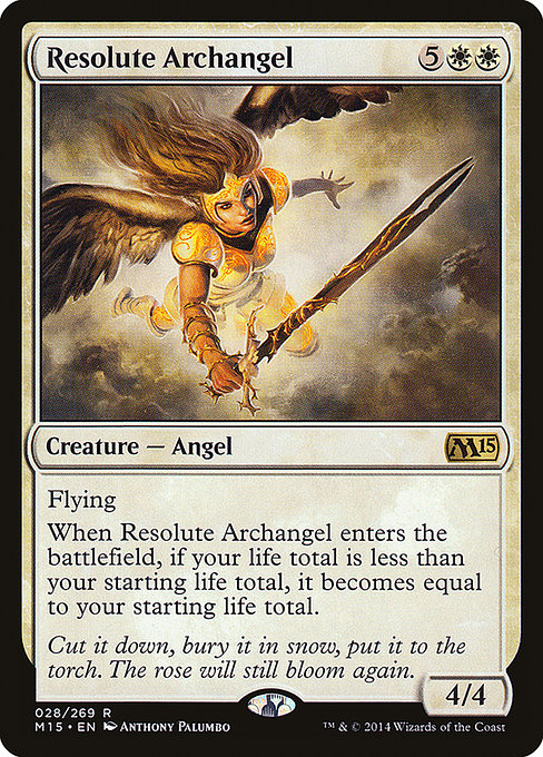 Resolute Archangel [Magic 2015] | Galactic Gamez