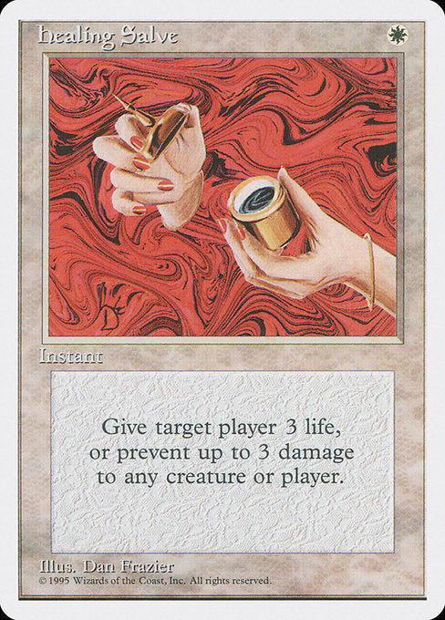 Healing Salve [Fourth Edition] | Galactic Gamez
