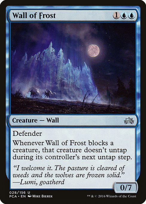 Wall of Frost [Planechase Anthology] | Galactic Gamez