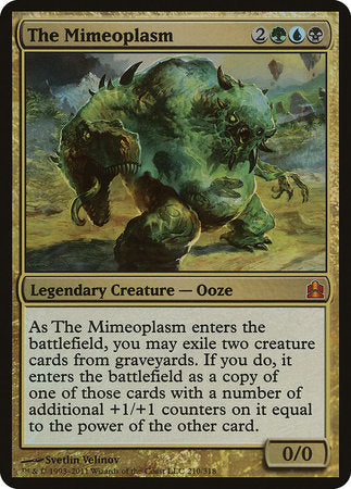 The Mimeoplasm (Oversized) [Commander 2011 Oversized] | Galactic Gamez