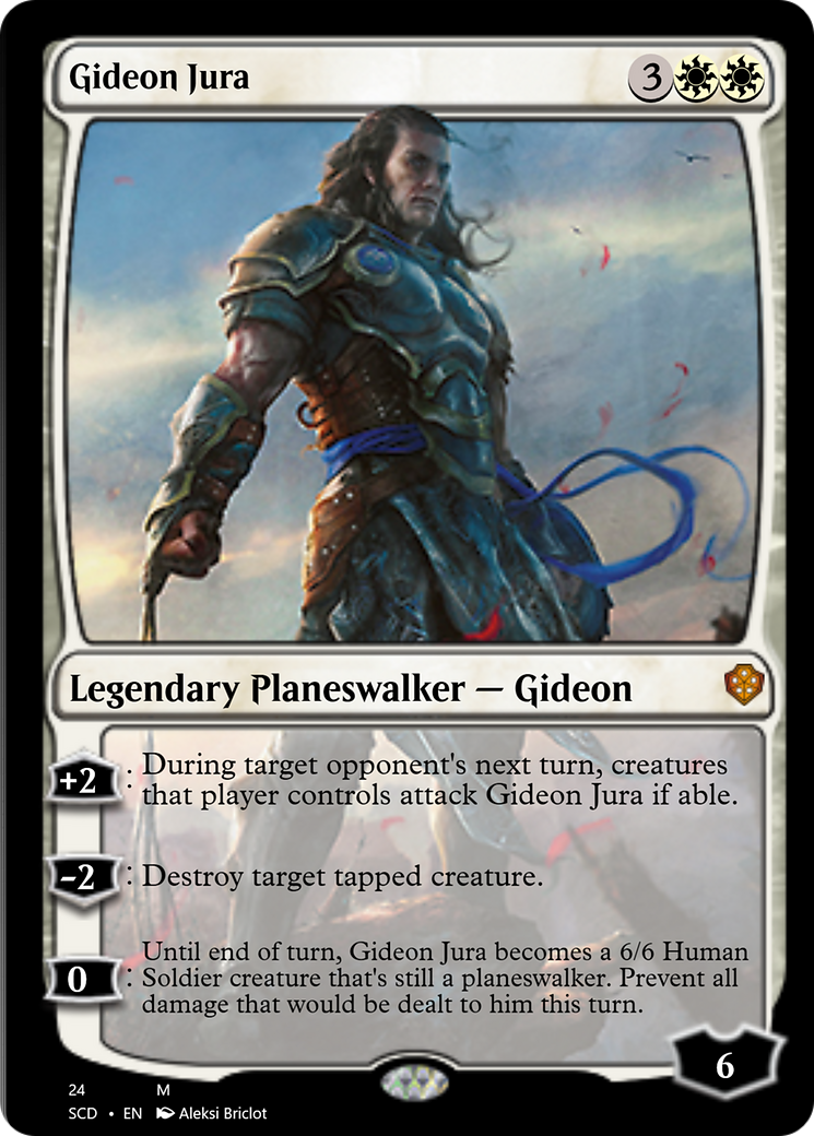 Gideon Jura [Starter Commander Decks] | Galactic Gamez