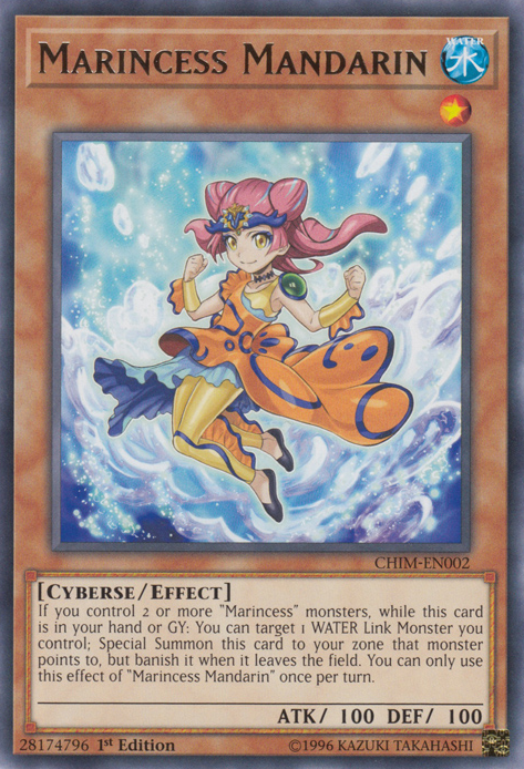 Marincess Mandarin [CHIM-EN002] Rare | Galactic Gamez