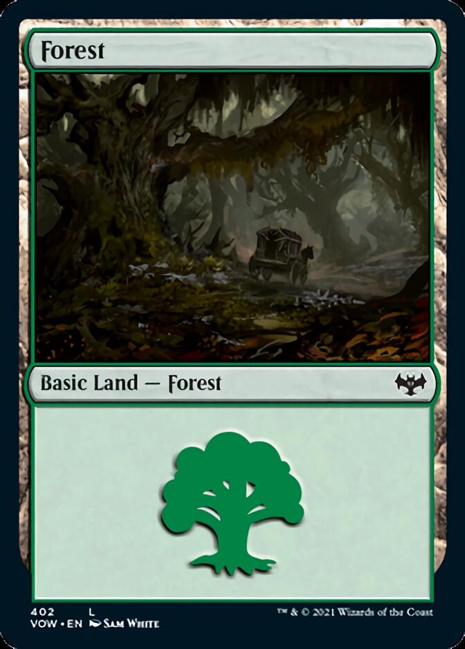 Forest (402) [Innistrad: Crimson Vow] | Galactic Gamez