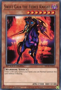 Swift Gaia the Fierce Knight [SBCB-EN005] Common | Galactic Gamez