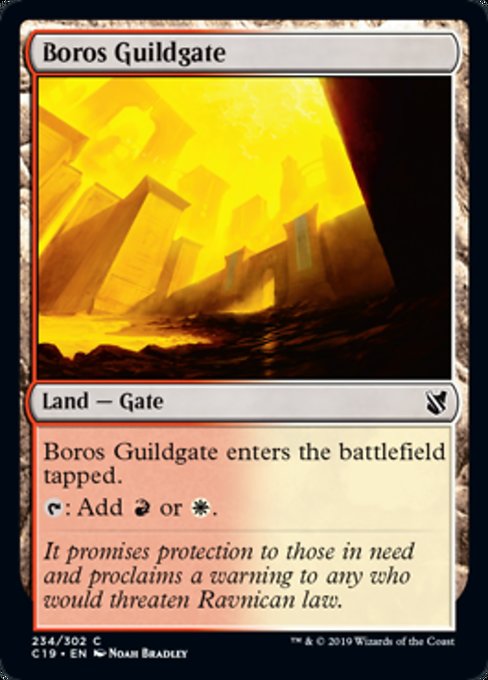 Boros Guildgate [Commander 2019] | Galactic Gamez