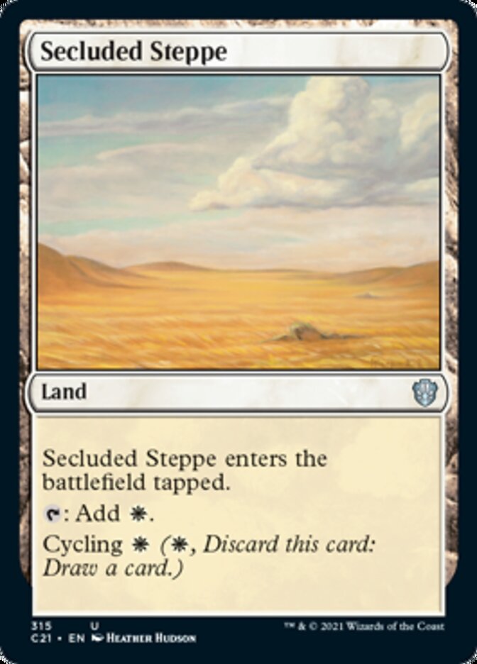 Secluded Steppe [Commander 2021] | Galactic Gamez