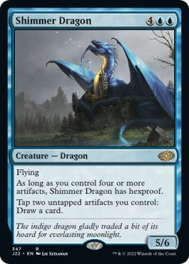 Shimmer Dragon [Jumpstart 2022] | Galactic Gamez