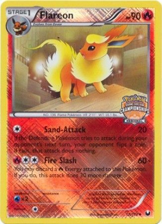 Flareon (12/108) (Regional Championship 2013 Promo) [Black & White: Dark Explorers] | Galactic Gamez