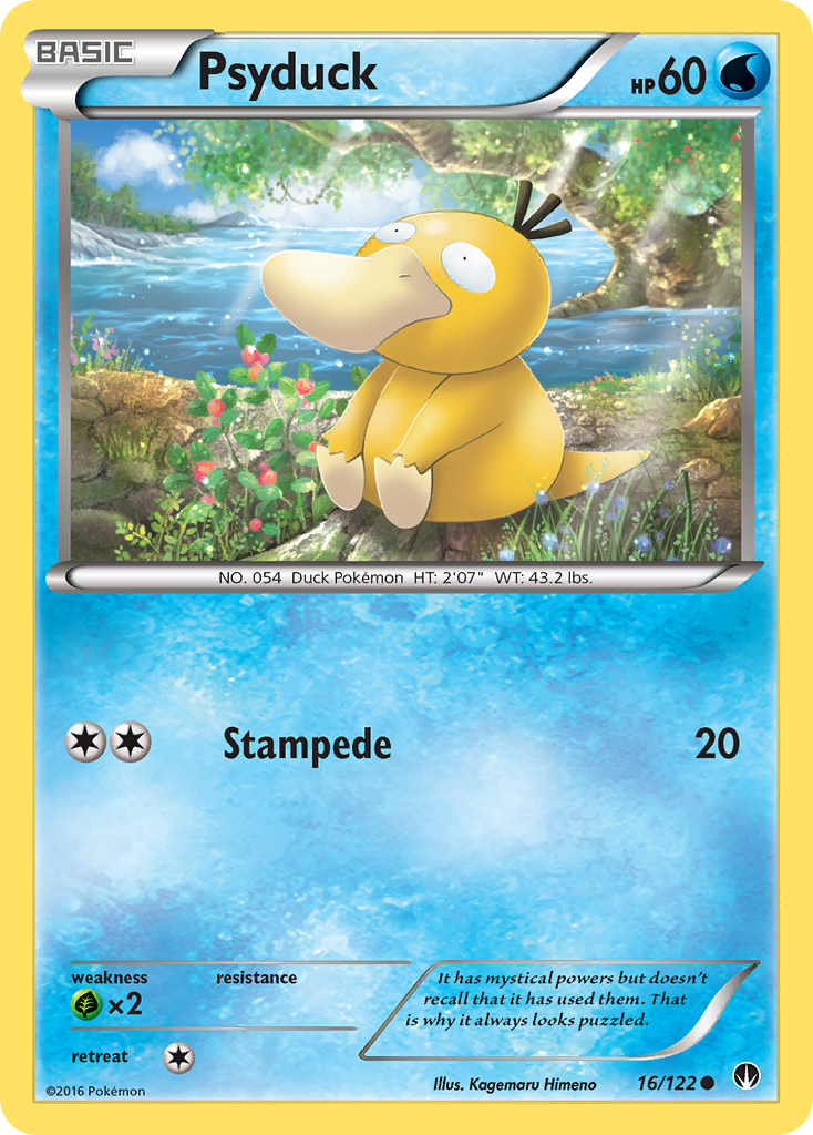 Psyduck (16/122) [XY: BREAKpoint] | Galactic Gamez