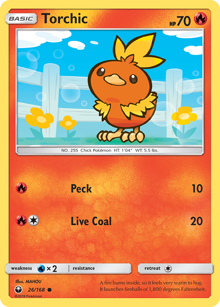 Torchic (26/168) [Sun & Moon: Celestial Storm] | Galactic Gamez