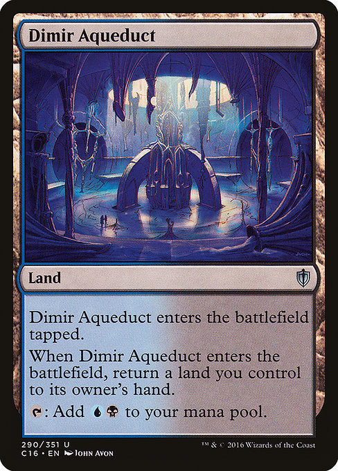 Dimir Aqueduct [Commander 2016] | Galactic Gamez