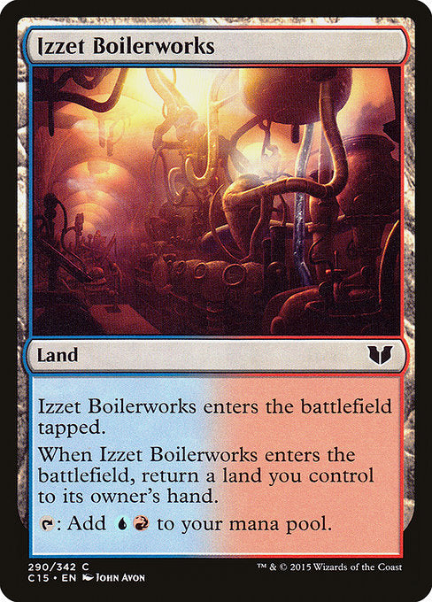 Izzet Boilerworks [Commander 2015] | Galactic Gamez