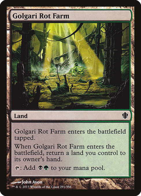 Golgari Rot Farm [Commander 2013] | Galactic Gamez