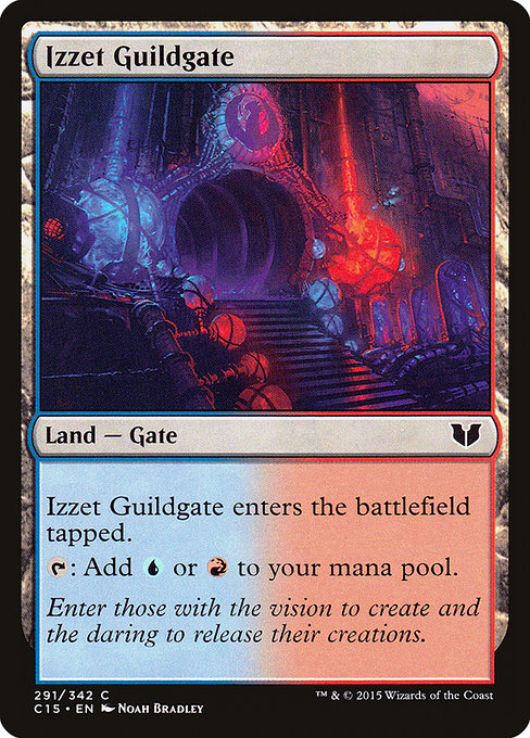 Izzet Guildgate [Commander 2015] | Galactic Gamez